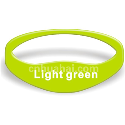 RF silicone wristband card